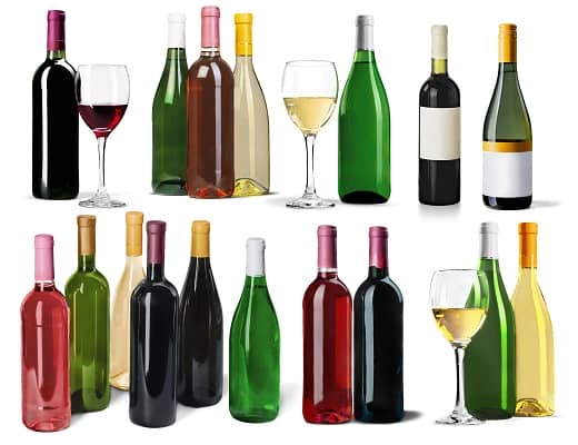 Wine Bottles and Lids